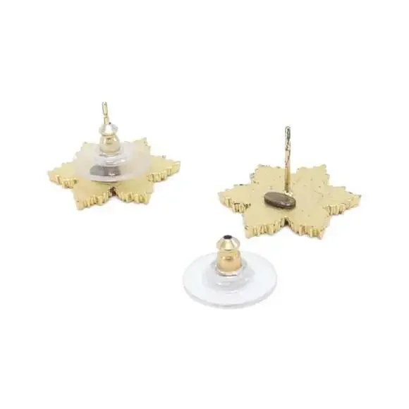 Chanel Earrings Gold-Tone Metal #229145C83B - Picture 3 of 3